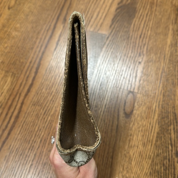 Gucci Beige/Brown GG Supreme Canvas & Leather
Vintage Accessory Edition Clutch - Picture 4 of 9